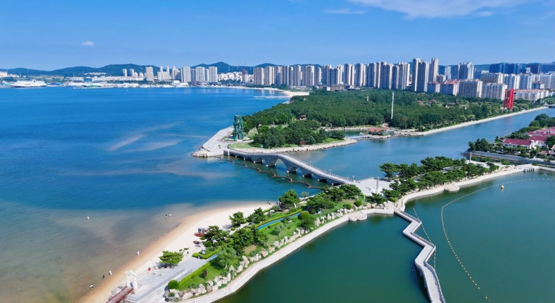 海上公园：碧海翠色 治愈人心